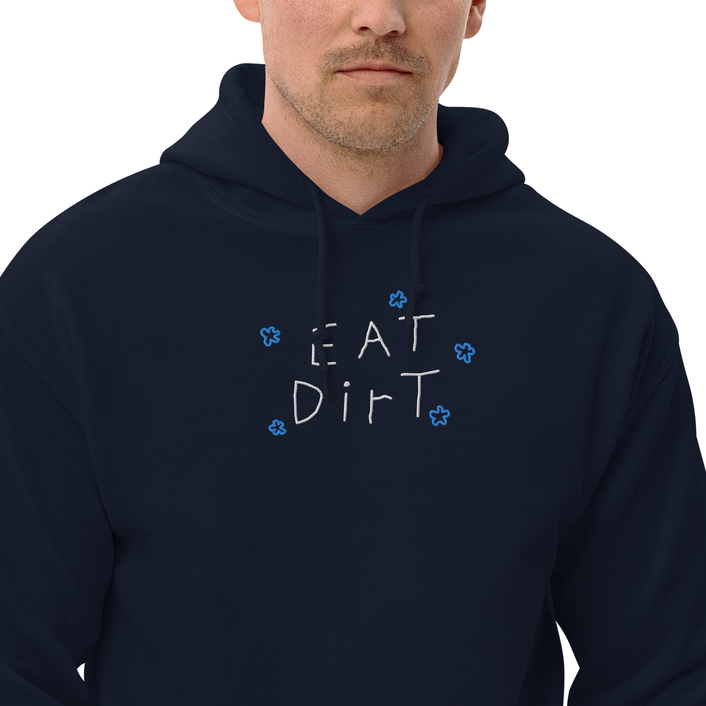 Limited Edition Eat Dirt Navy Hoodie