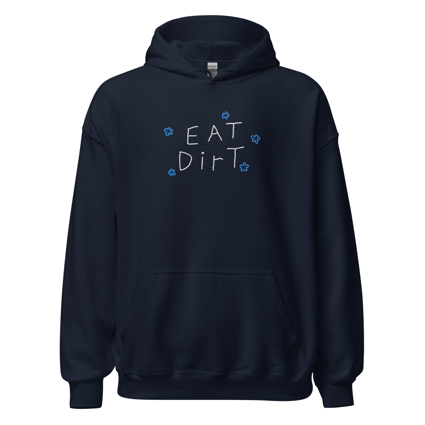 Limited Edition Eat Dirt Navy Hoodie